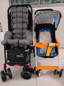 2 Unit Stroller Bayi Little One & Seebaby Terpakai