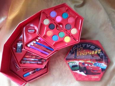 46 pcs Cartoon Colouring Set CARS MCQUEEN