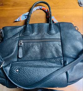 Charles Jourdan Black Leather Handbag