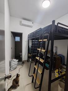 Metal Loft Bed Frame Queen Size