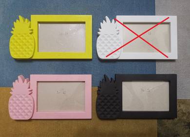 PINEAPPLE Table Photo Frame. Bingkai Gambar Meja
