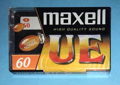 MAXELL UE60 NORMAL BLANK CASSETTE Japan