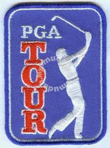 PGA GOLF TOUR IRON ON EMBROIDERD Patch Badge
