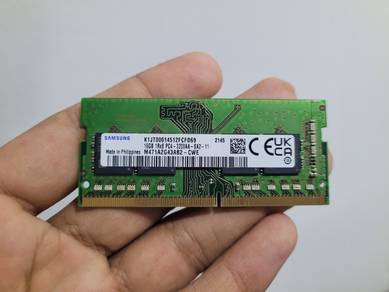 DDR4 16gb Samsung/Crucial 3200Mhz SODIMM LaptopRam