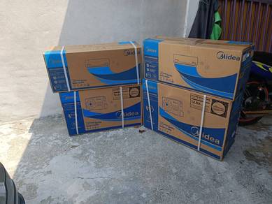 Midea 1.5hp Non Harga Siap Pasang Aircond AM249