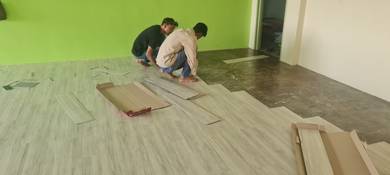 LANTAI VINYL JENIS 3mm l install vinyl flooring