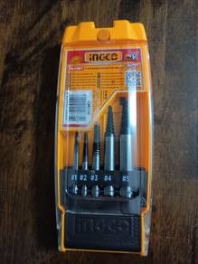 INGCO 5 Pcs Screw Extractor Set ASE008