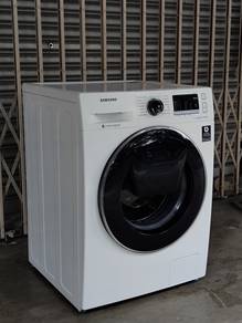 8kg inverter front load hot washer Samsung