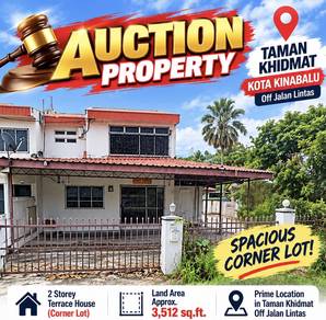 2-storey Terraced House For Auction in Kota Kinabalu,SBH