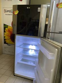 LG 490L 2 door Refrigerator GRB492-Nw1a - terpakai