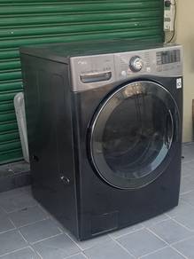 LG front load 2in1 hot washer with dryer 18/10 kgs