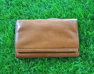 Oroton Original trifold leather wallet