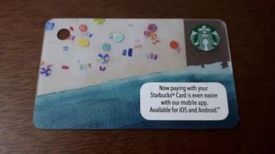 Starbucks Malaysia Beach Mini Card