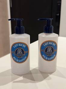 Loccitane lotion empty bottle
