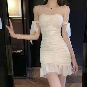 elegant white dinner dress