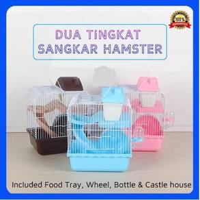 2 layer Hamster small cage 23x16x26cm