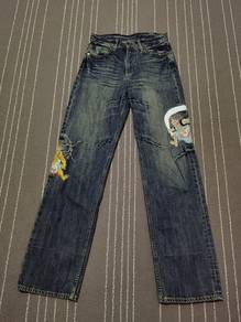 Wagara raijin and fujin denim w27 2121