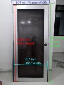 Aluminium Door with Frame