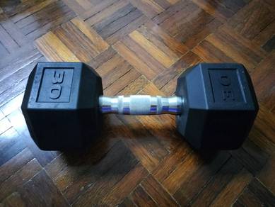 Dumbell Hexagon 30 pound @13.6kg