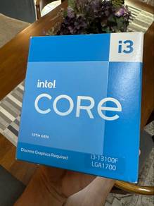 CPU i3 13100f + Mobo H610m Asrock