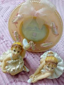 ClayPaintedPhotoFrame2Ballerina