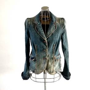 Armani Jeans Indigo 007 Denim Blazer