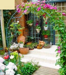 Dark Green Standing frame rack flower display rack