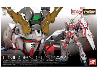 Bandai 1/144 RG Gundam Unicorn Gundam