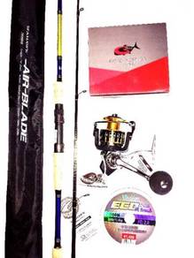 Gtech 5000 metal version reel combo seahawk rod