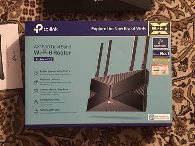TP-Link AX1800 Dual Band Wi-Fi 6