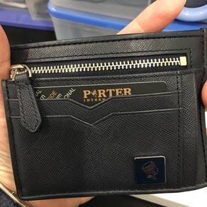 Porter International Card Wallet Half Leather