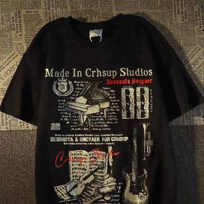Baju Unisex 100%cotton viral printed Remeja Tops T
