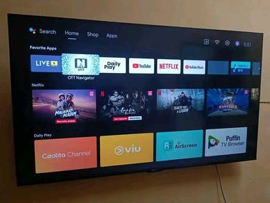 PRISM+ Android tv 4k uhd 65inci