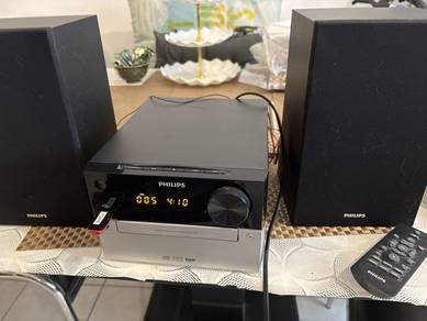 Used Phillip Audio with 2 speakers