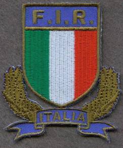 Italy National Rugby Union Team Azzurri Patch