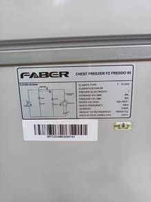 Peti Beku Jenama Faber 80L