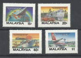 Mint Stamp Communications Msia Asia Pacific 1987