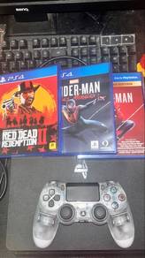 ps4 slim 500gb + 3 cd games