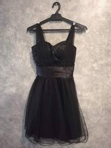 Lovely Black Evening Dress (Size: S)