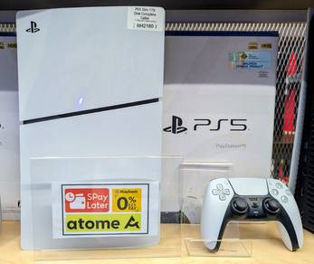 Used PS5 Slim 1TB Disk Full Box, Terima Trade-In