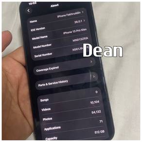 Iphone 13 Promax 512gb