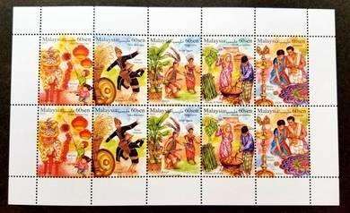 Mint Setenant 10v Malaysian Festival Series 3 2019