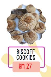 E. Cookies Raya 2026 - Biscoff Cookies