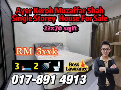 1-storey Terraced House For Sale in Ayer Keroh,MLK