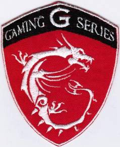 MSI Gaming G Series Logo Computer Badge Patch
