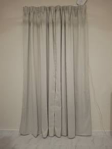 langsir kain hook 