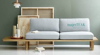 Teak Low Daybed -Plank Design