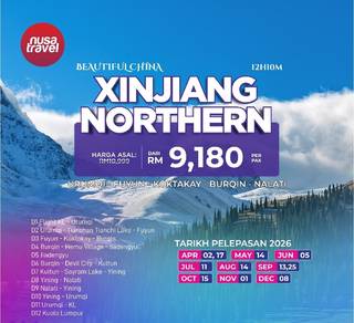 12H10M XINJIANG NORTHERN With FLIGHT 