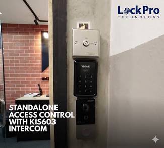 Smart Card/PIN Door Lock System + Video Intercom