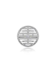 750 White Gold Brooch Pendant EC00101WGBP